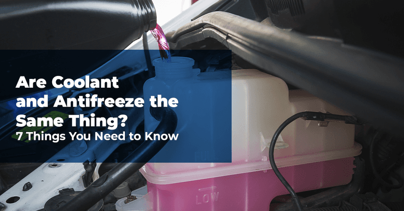 Are Coolant and Antifreeze the Same Thing?