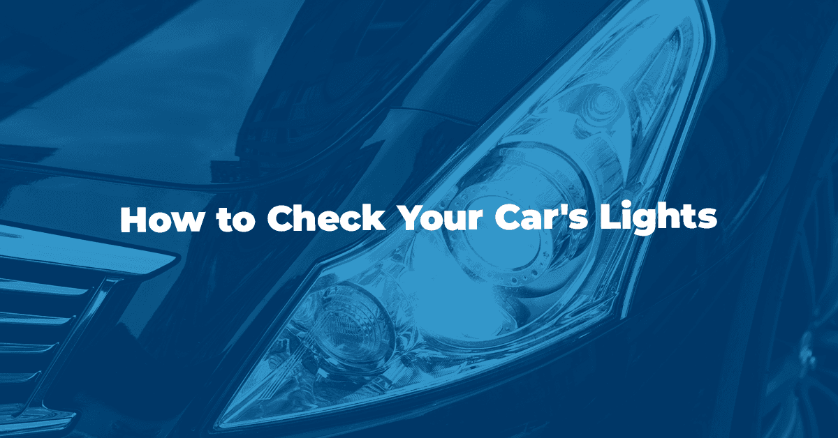 The article title over the front lights in a car, in a blue overlay.