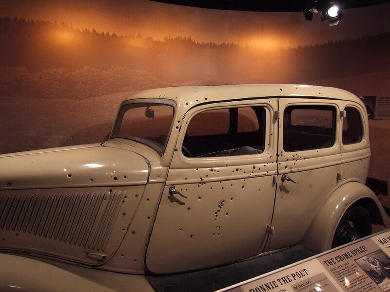 Bonnie and Clyde&rsquo;s Haunted Car