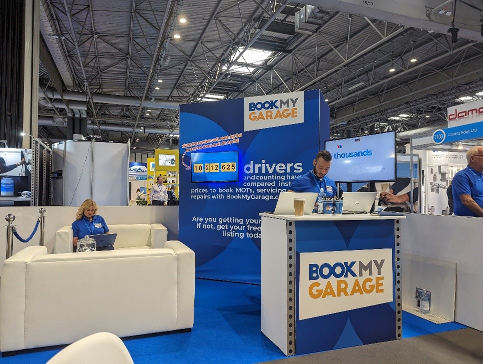 BookMyGarage's Networking Lounge at Automechanika 2023