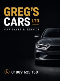 Greg's Cars LTD Logo